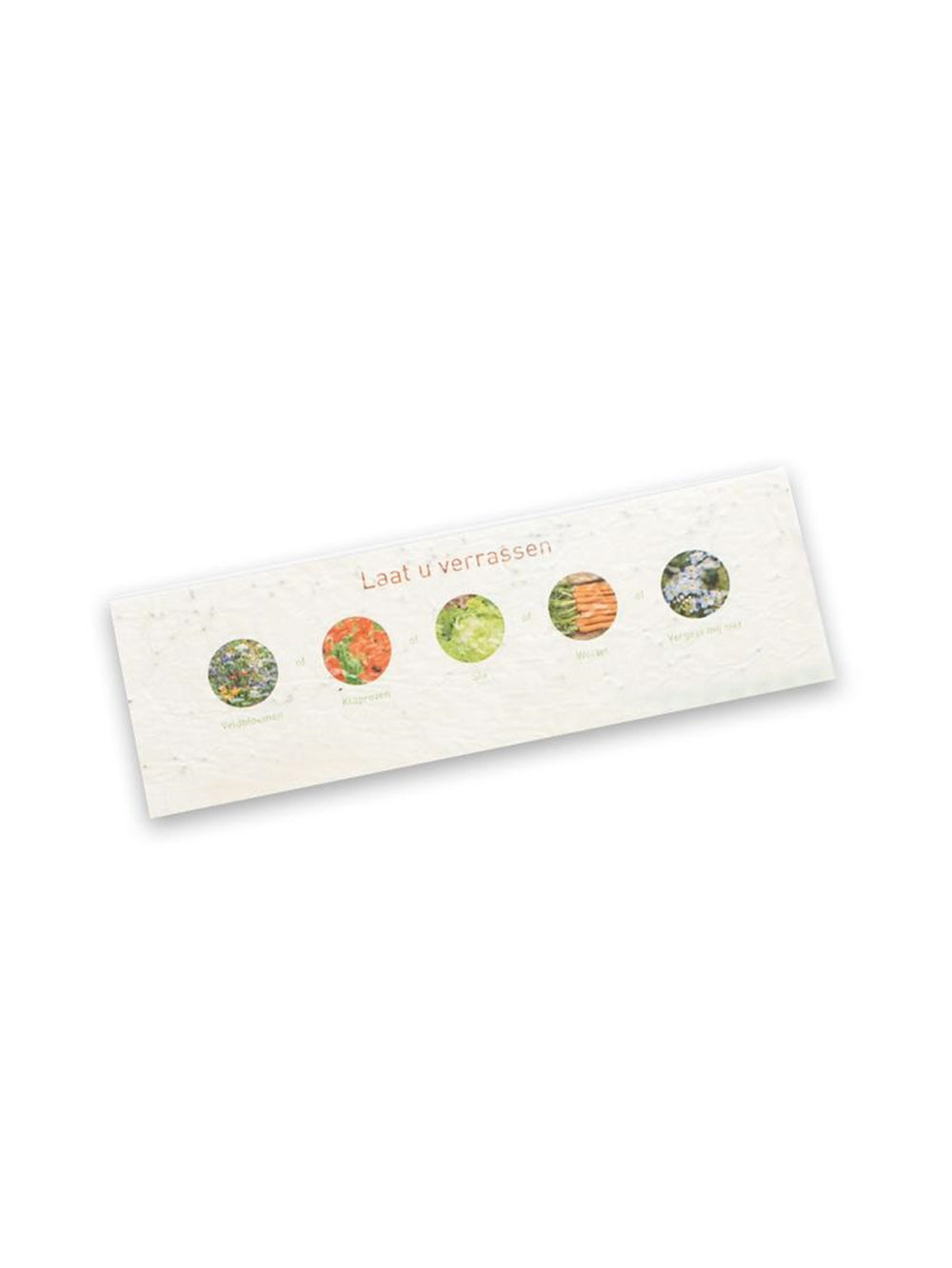 Branded Seed paper book marker