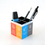 Branded Magic Flip Pen Pot