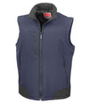 Result Soft Shell Bodywarmer Navy/Black