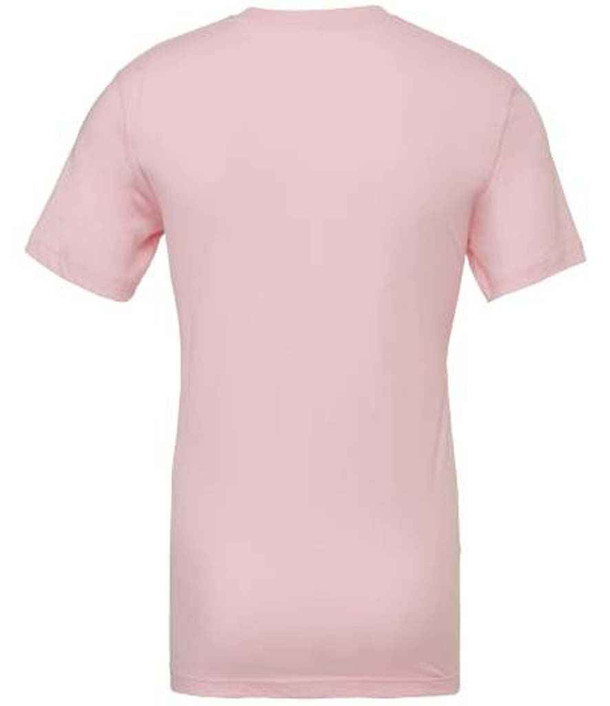 Canvas Unisex Crew Neck T-Shirt Soft Pink