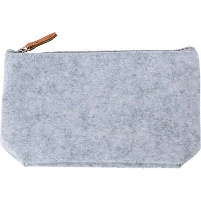 Corsten RPET felt toiletry bag