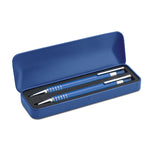 Branded Ball pen set in metal box