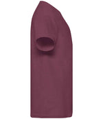 Fruit of the Loom Kids Original T-Shirt Burgundy
