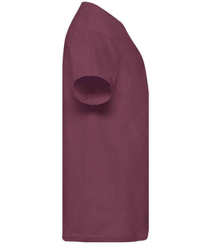 Fruit of the Loom Kids Original T-Shirt Burgundy
