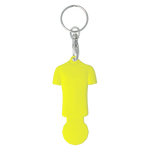 Football Shirt Shaped Trolley Coin Keyring