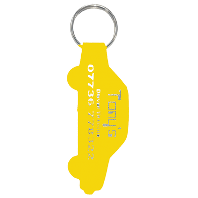 Branded Car Shaped Keyfob