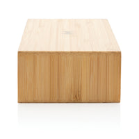 Bamboo alarm clock with 5W wireless charger
