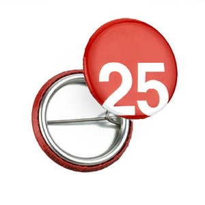Express Round Full Colour Print Button Badge - 25mm