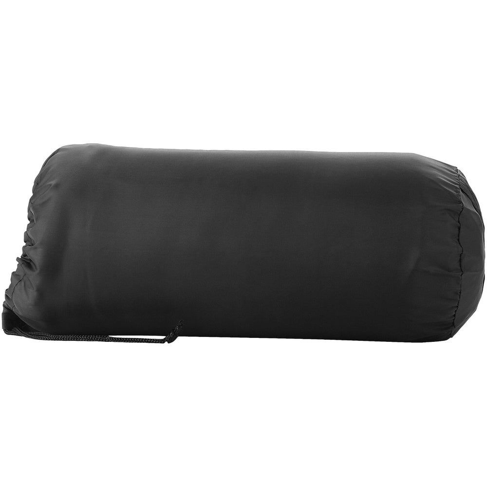 Branded Huggy fleece plaid blanket with carry pouch