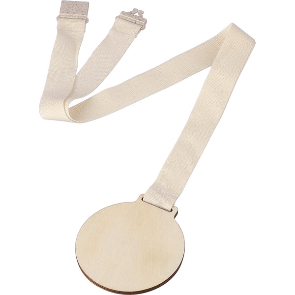 The Koa - Basswood medal