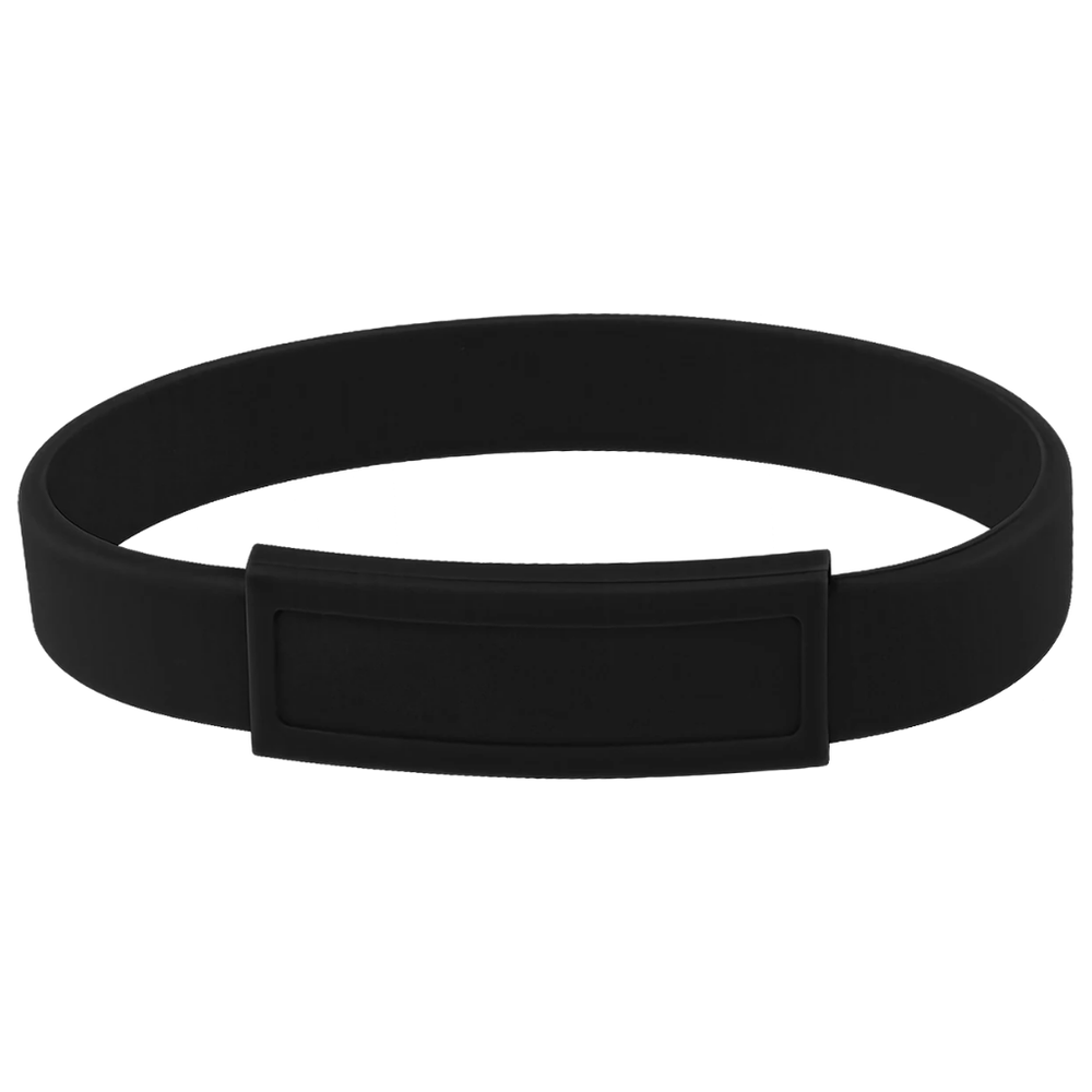 Silicone Wristband with Branded Label