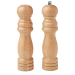 Set of 2 rubber wood grinders