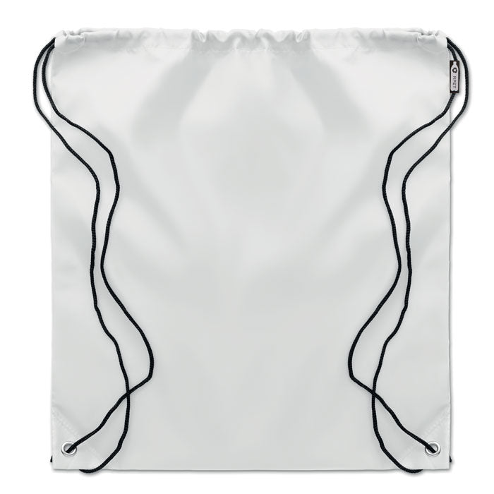 Branded 190T RPET drawstring bag