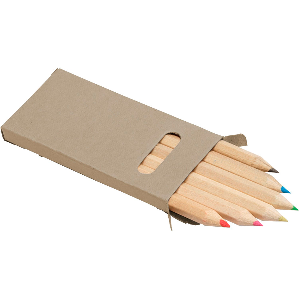 Branded Hollingworthhall Coloured pencil set (6pc)