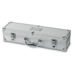 Branded 3 BBQ tools in aluminium case