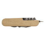 Branded Richard 7-function wooden pocket knife