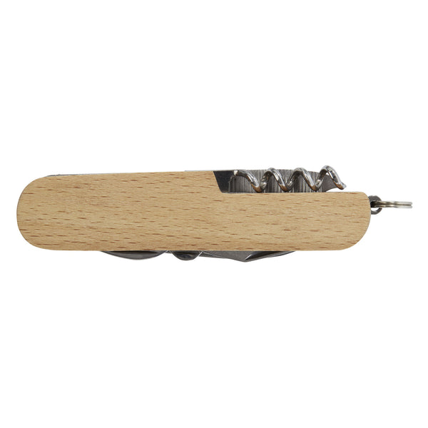 Branded Richard 7-function wooden pocket knife