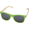 Branded Sun Ray bamboo sunglasses
