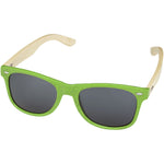 Branded Sun Ray bamboo sunglasses