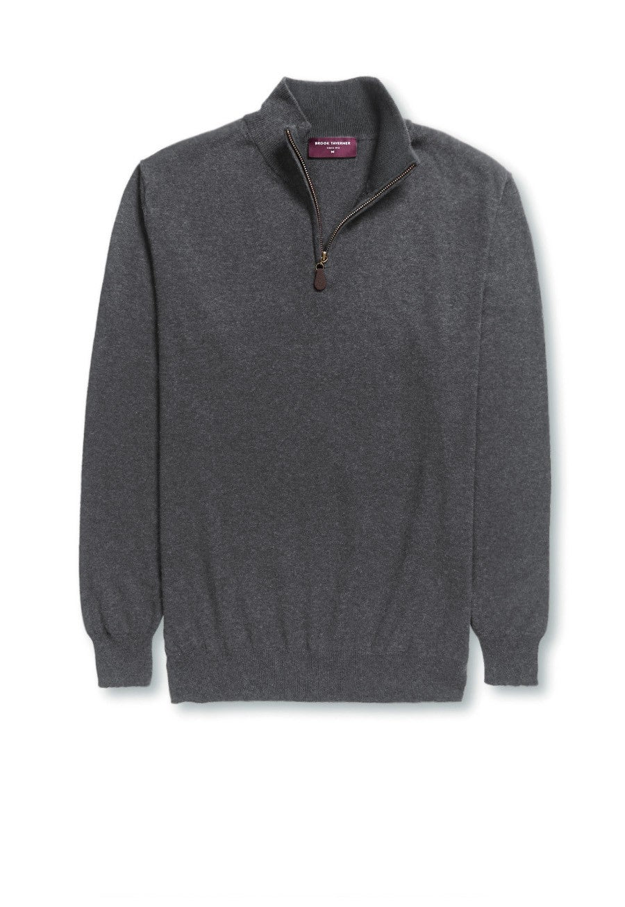 Branded Brook Taverner Dallas 1/4 zip Jumper
