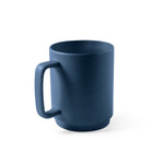 MIGHTY. Ceramic mug with cylindrical body 330 mL