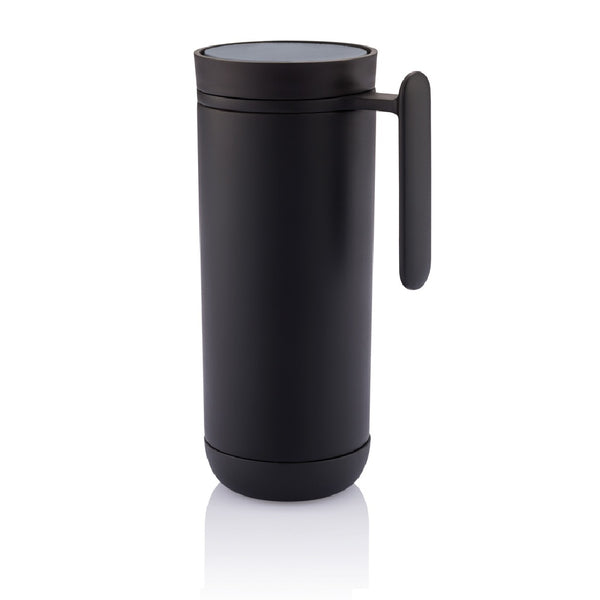 Branded Clik leak proof travel mug