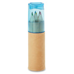 Branded 6 coloured pencils