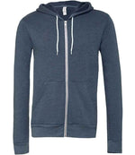 Canvas Unisex Full Zip Hoodie