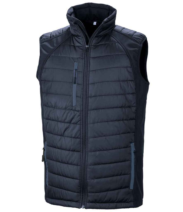 Result Genuine Recycled Compass Padded Gilet