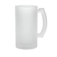Frosted Glass Beer Stein