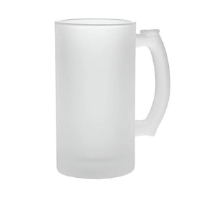 Frosted Glass Beer Stein
