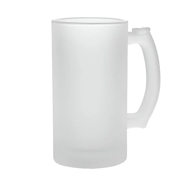 Frosted Glass Beer Stein