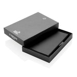 Branded C-Secure aluminium RFID card holder