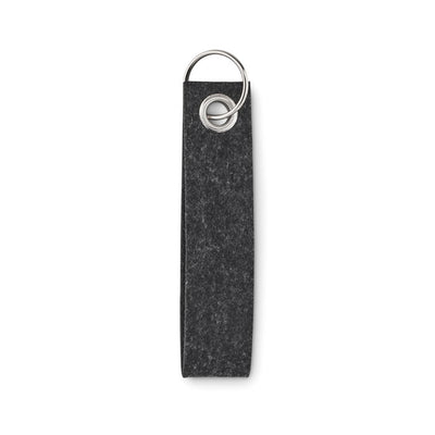 Branded Rectangular RPET felt keyring