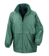 Result Core Micro Fleece Lined Jacket Bottle Green