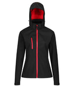 Regatta Ladies Venturer Three Layer Hooded Soft Shell Jacket