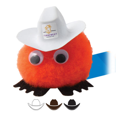 Logobugs Wearing Hats Cowboy Decal Hatter