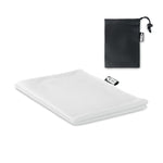Branded RPET sports towel and pouch