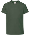 Fruit of the Loom Kids Original T-Shirt Bottle Green