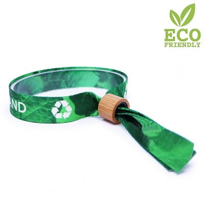 Eco Full Colour Printed Fabric Wristband