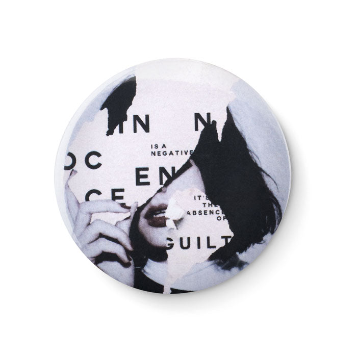 Branded Small pin button
