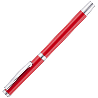 Branded TRAVIS GLOSS ROLLER Pen with chrome trim
