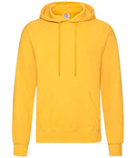 Fruit of the Loom Classic Hooded Sweatshirt Sunflower