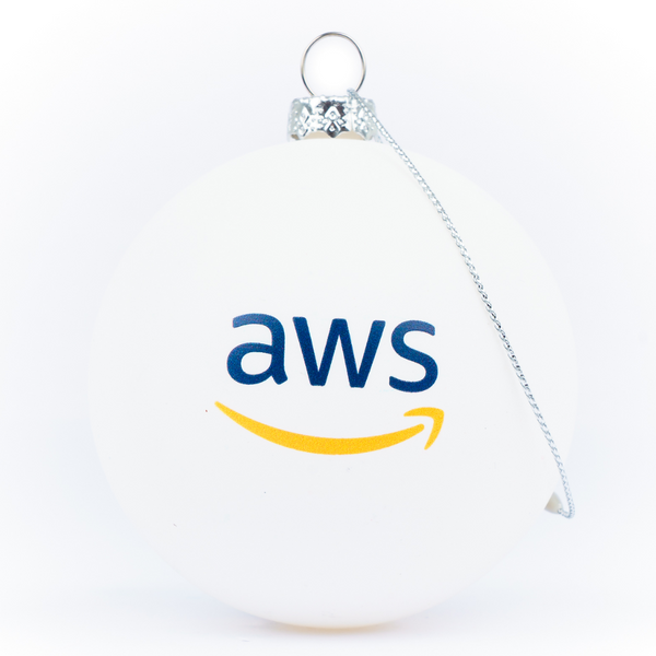 Branded Christmas Bauble - 70mm Shatterproof | Custom Logo Baubles | No Minimum Order 