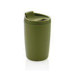 GRS Recycled PP tumbler with flip lid