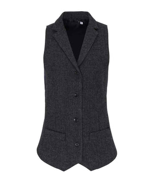 Premier Ladies Herringbone Waistcoat