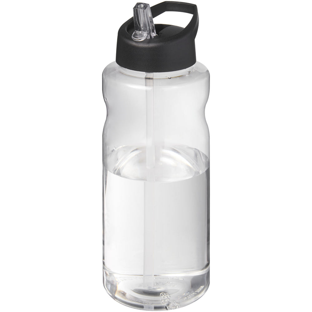 Branded H2O Active® Big Base 1 litre spout lid sport bottle