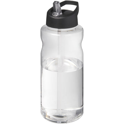 Branded H2O Active® Big Base 1 litre spout lid sport bottle