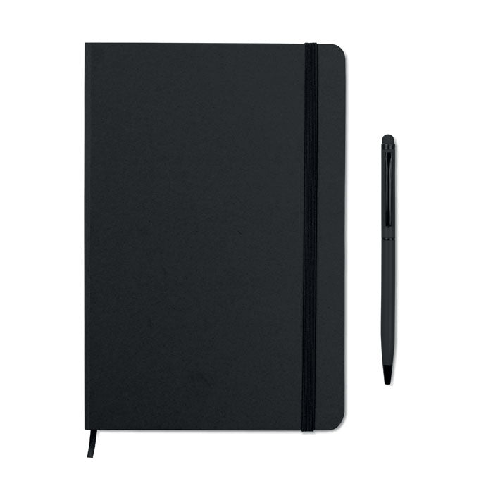 Branded A5 notebook w/stylus 72 lined
