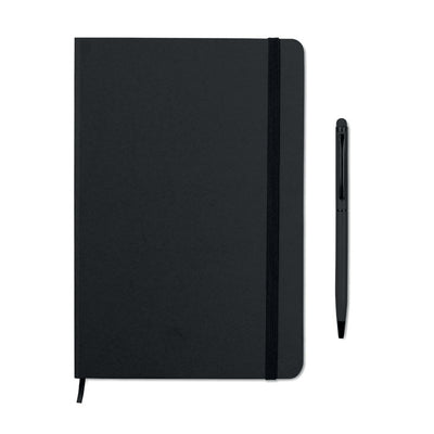 Branded A5 notebook w/stylus 72 lined